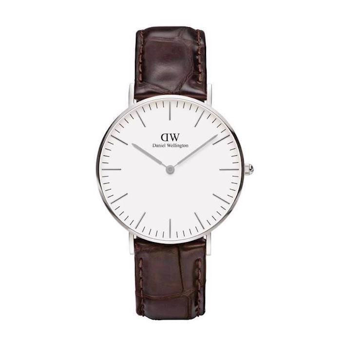 Image of Classic York Rustfrit stål Quartz Dame ur fra Daniel Wellington, DW00100055